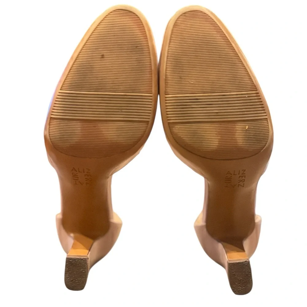 Naturalizer Women’s‎ Nude Ankle-Strap Block Heels Size 5 - Picture 5 of 11